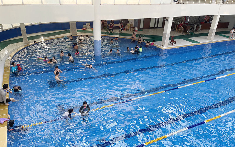 Bể bơi 4 mùa ở Hà Nội Tôn Thất Thuyết